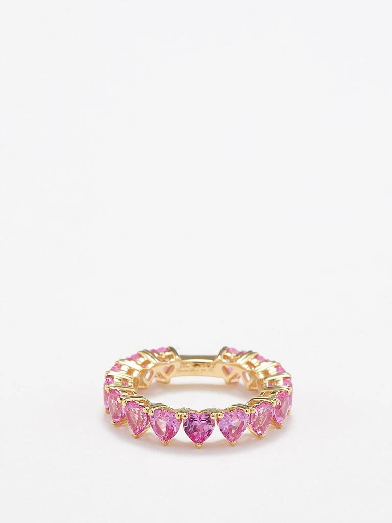 商品Yvonne Léon|Heart corundum & 9kt gold ring,价格¥13853,第1张图片