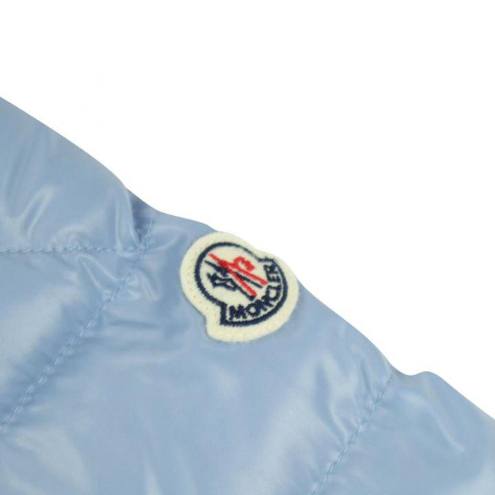 Pale Blue Salzman Hooded Infant Jacket商品第2张图片规格展示