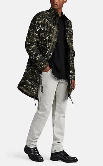 商品Alpha Industries|Camouflage-Print Cotton 夹克,价格¥283,第2张图片详细描述