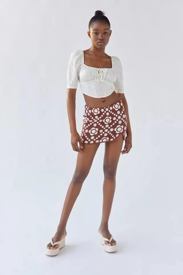 商品Urban Outfitters|UO Suzie Low Rise Mini Skirt,价格¥76,第2张图片详细描述