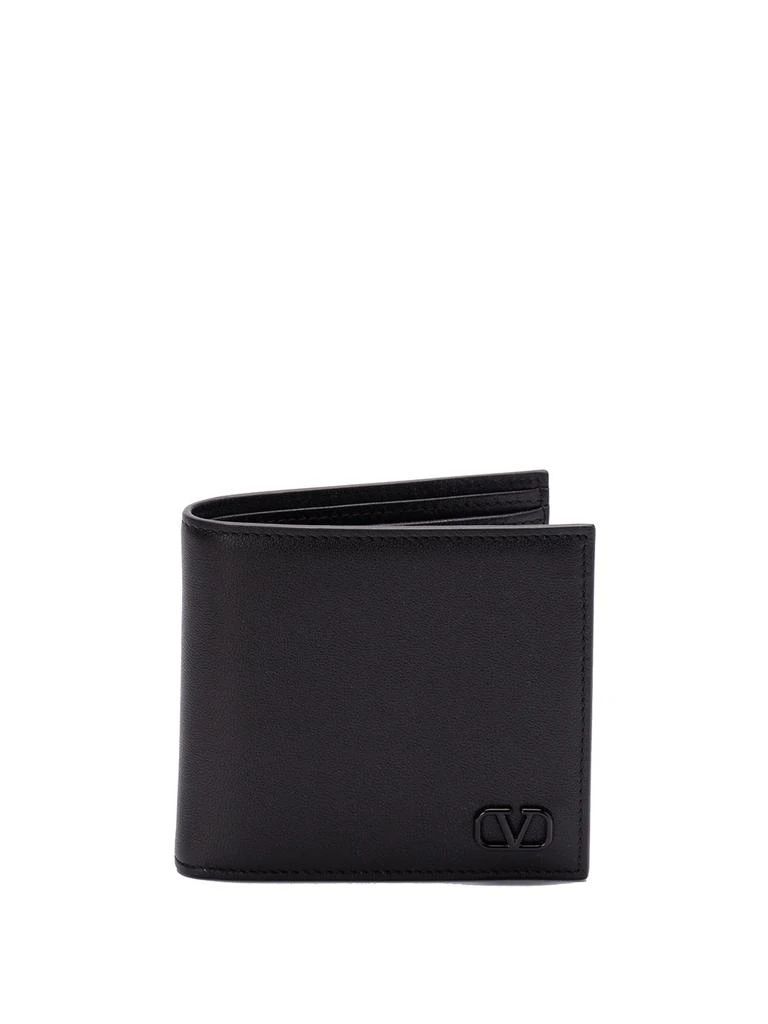 商品Valentino|Valentino Garavani `Mini Vlogo Signature` Billfold Wallet Coin Purse,价格¥1658,第1张图片