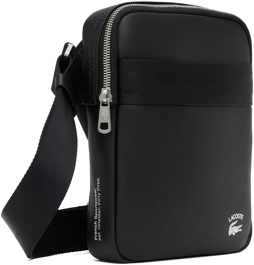 商品Lacoste|Black Contrast Branded Crossover Bag,价格¥789,第2张图片详细描述