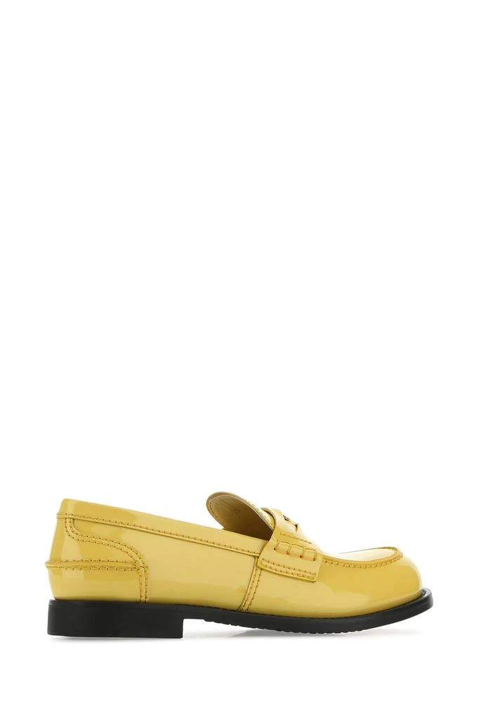 商品Miu Miu|Yellow leather loafers,价格¥6218,第2张图片详细描述