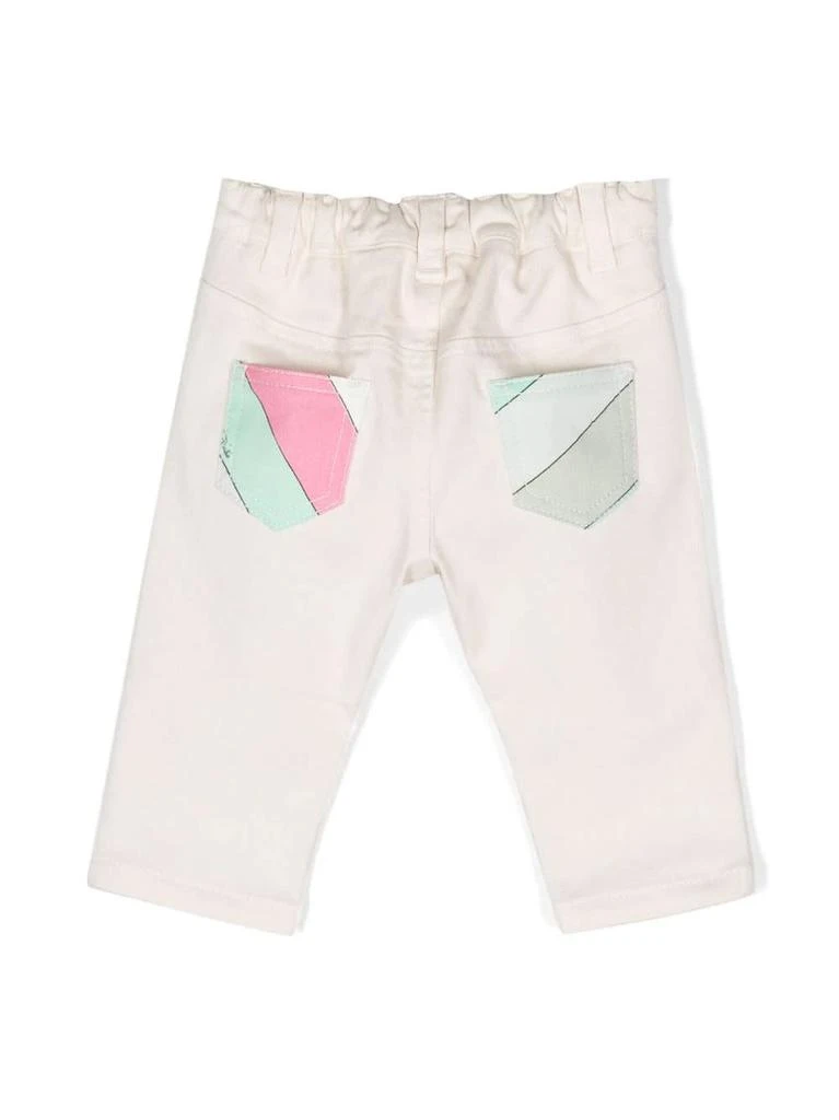 商品Pucci|White Jeans With Pastel Iride Print,价格¥1454,第2张图片详细描述