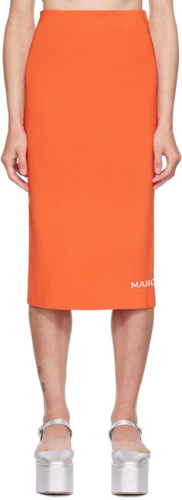 商品Marc Jacobs|Orange 'The Tube' Midi Skirt,价格¥949,第1张图片