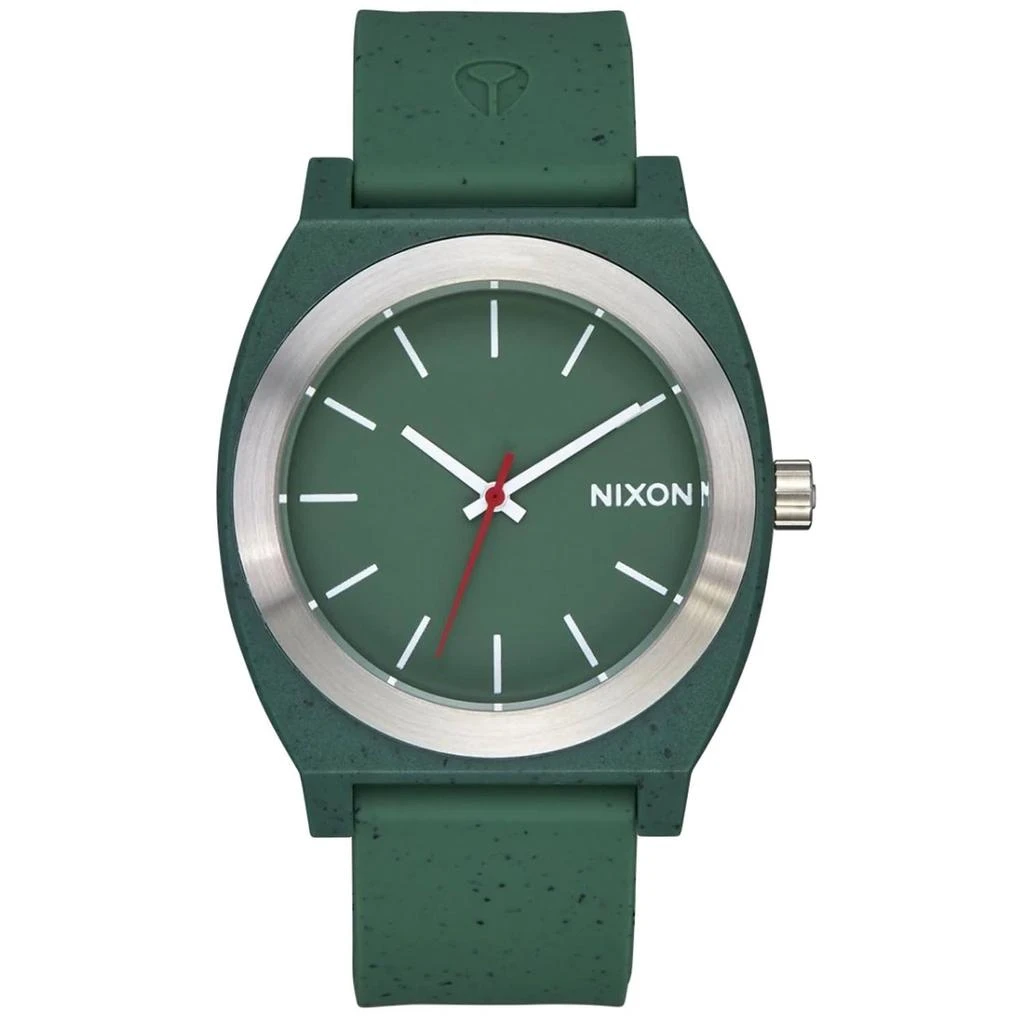 商品Nixon|Nixon Men's Time Teller Green Dial Watch,价格¥595,第1张图片
