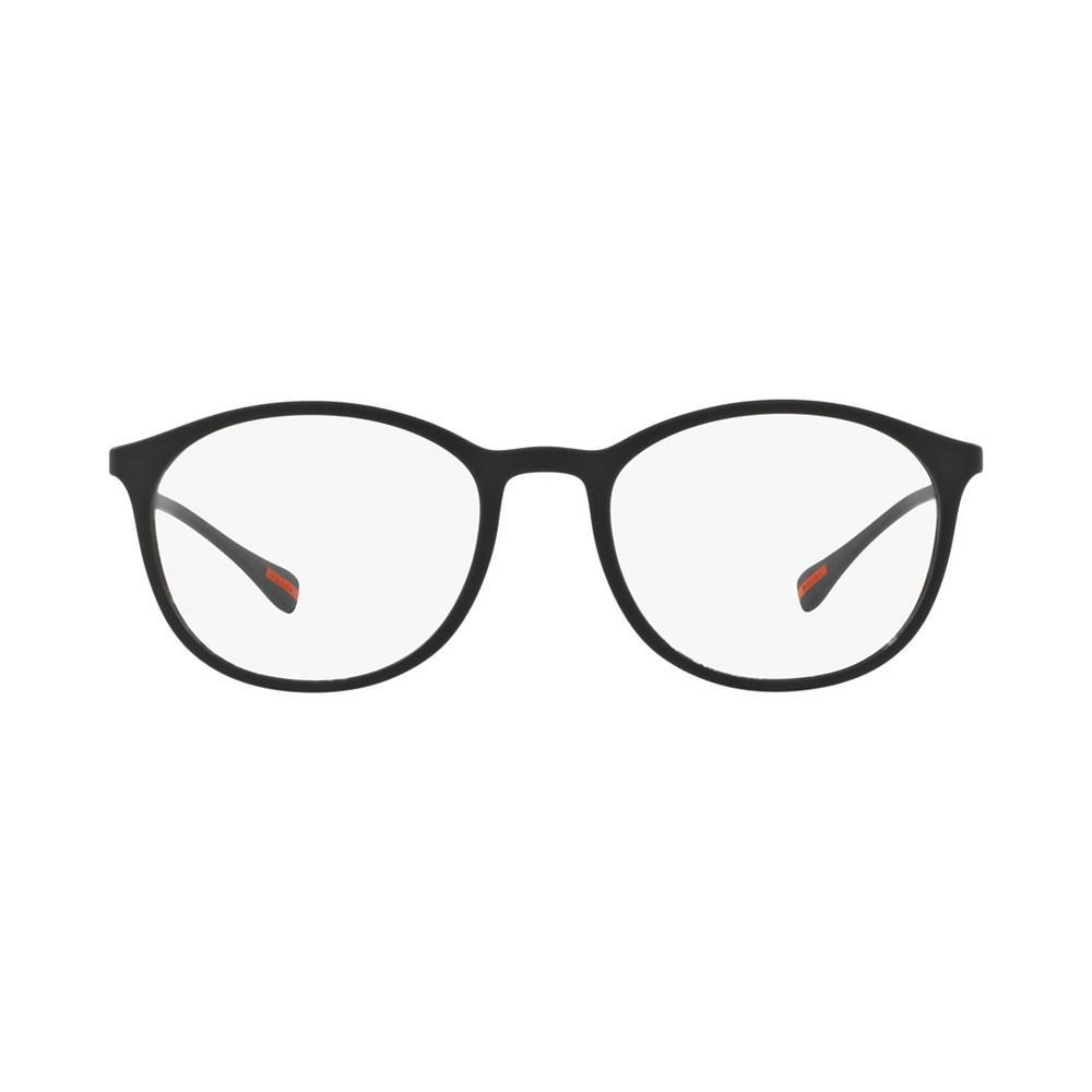 商品Prada|PS 04HV Men's Rectangle Eyeglasses,价格¥875,第5张图片详细描述