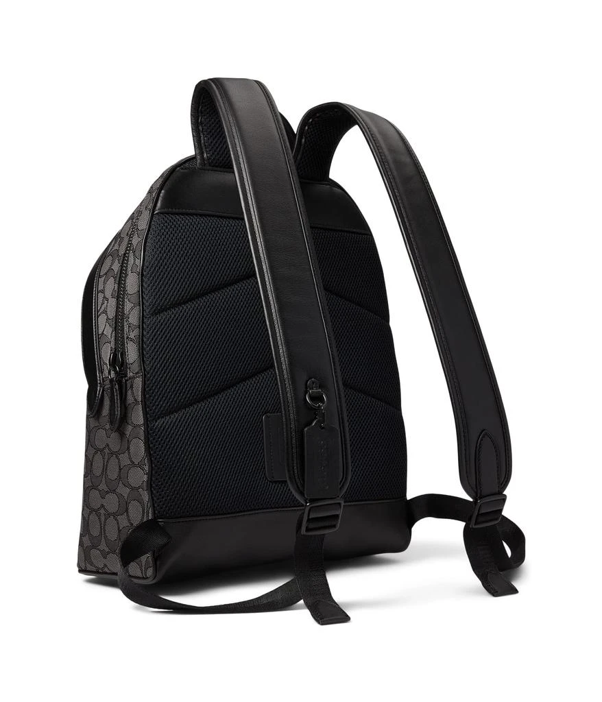 商品Coach|Charter Backpack in Signature Jacquard,价格¥2237,第2张图片详细描述
