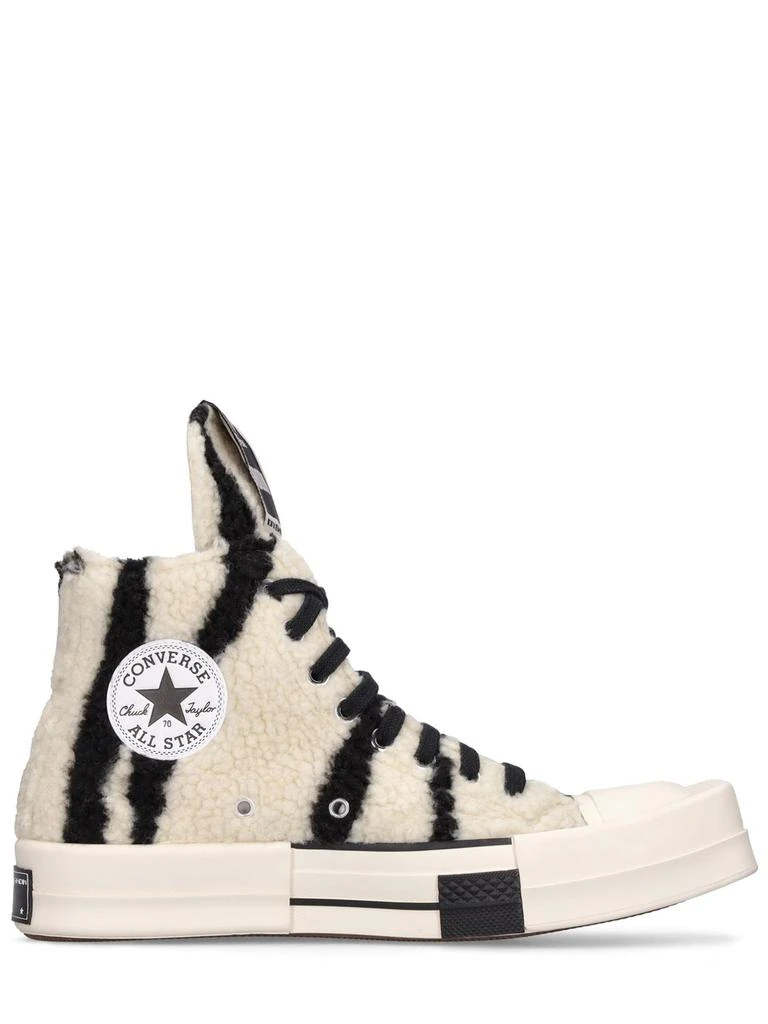 商品DRKSHDW|Converse Turbodrk Twill High Sneakers,价格¥655,第1张图片