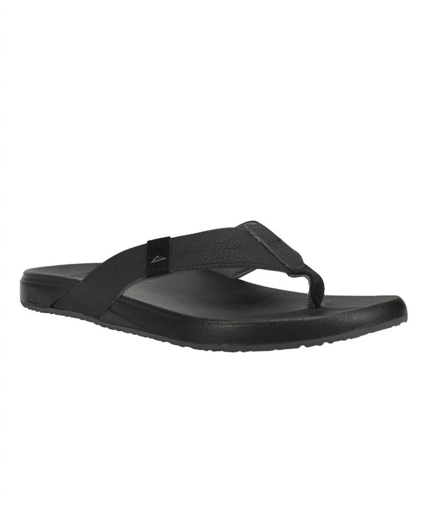 商品Reef|Men'S Cushion Bounce Phantom Flip Flops in Black,价格¥374,第1张图片