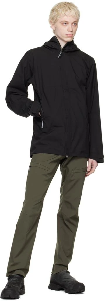 商品Houdini|Khaki Motion Top Trousers,价格¥690,第4张图片详细描述