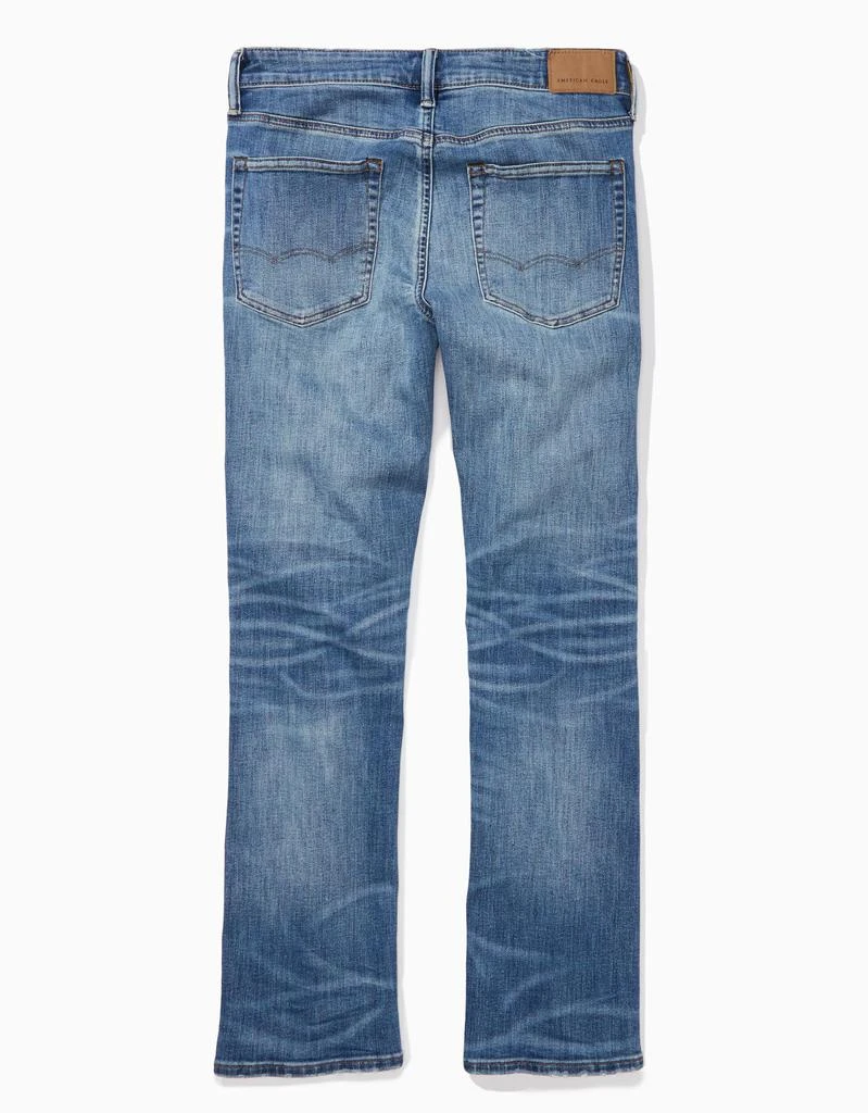 商品AE|AE AirFlex+ Distressed Original Bootcut Jean,价格¥153,第4张图片详细描述