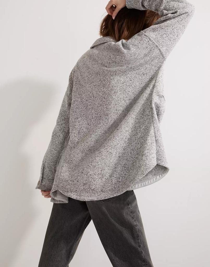 MWL (Re)sourced Sweater Fleece Shirt-Jacket商品第3张图片规格展示