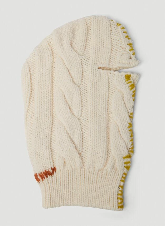 商品Marni|Tack Stitch Balaclava in Cream,价格¥2698,第2张图片详细描述