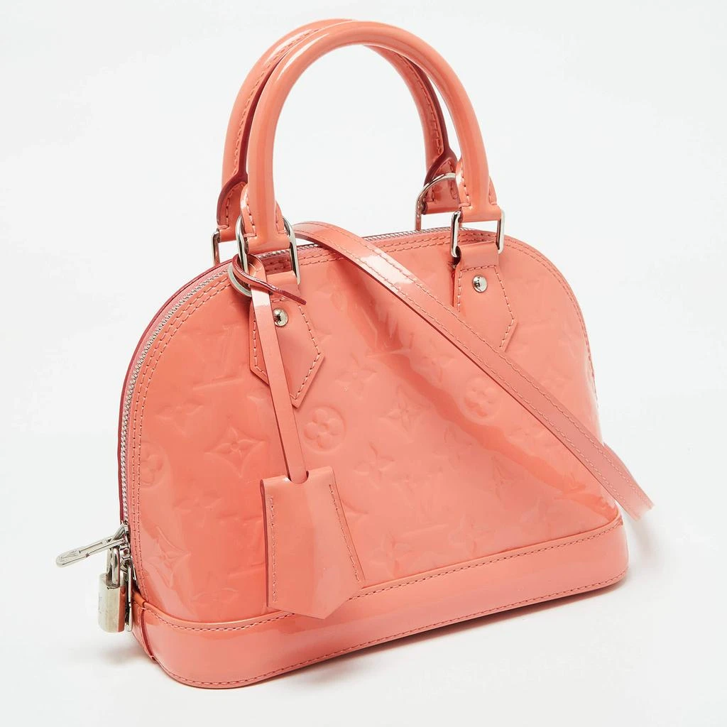 商品[二手商品] Louis Vuitton|Louis Vuitton Rose Litchi Monogram Vernis Alma BB Bag,价格¥8348,第3张图片详细描述