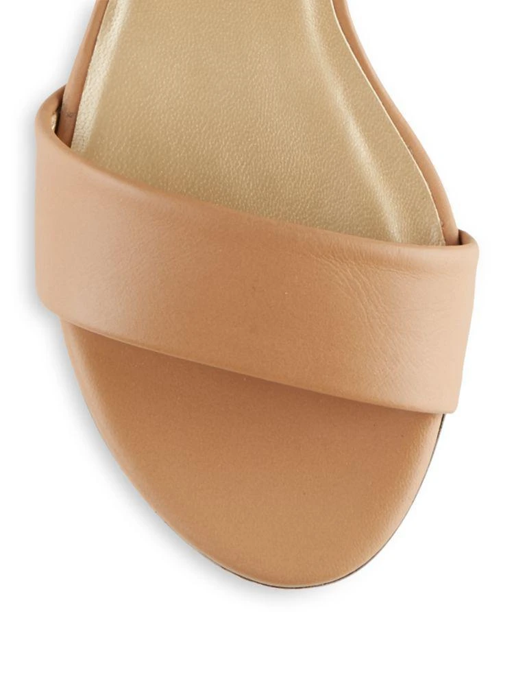商品Stuart Weitzman|Leather Strappy Sandals,价格¥708,第3张图片详细描述