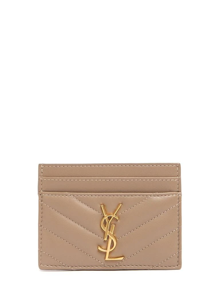 商品Yves Saint Laurent|Leather Credit Card Case,价格¥2900,第1张图片