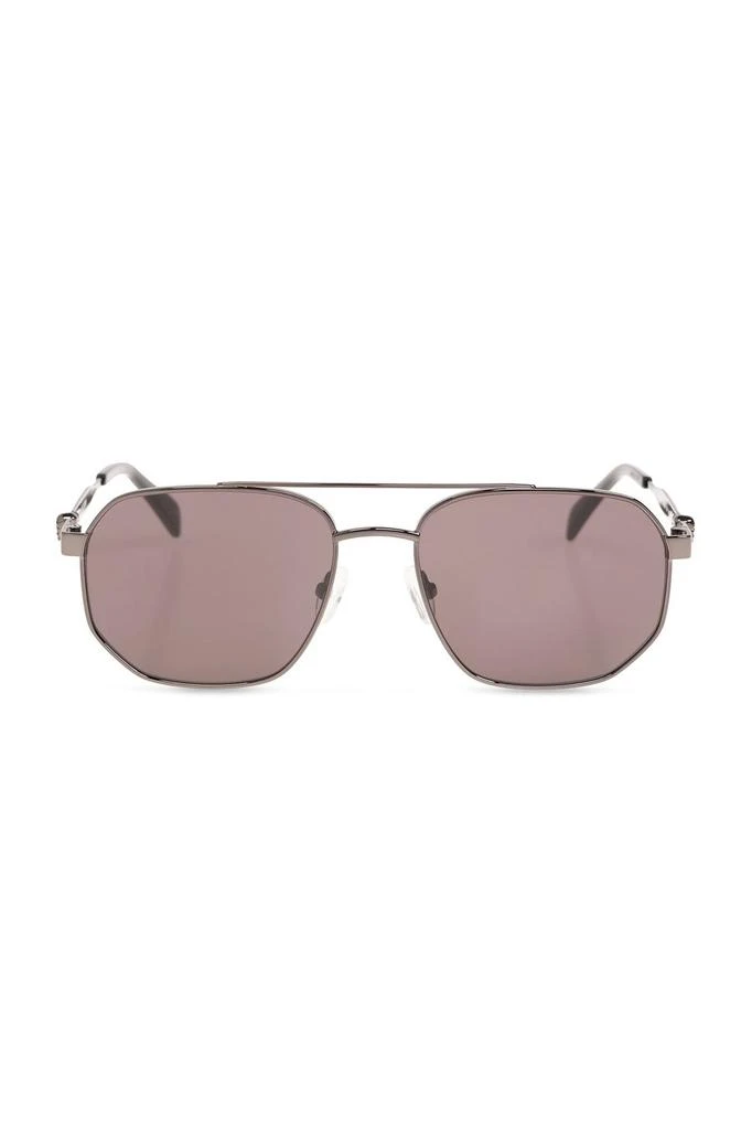 商品Alexander McQueen|Alexander McQueen Skull Detailed Pilot Frame Sunglasses,价格¥3029,第1张图片