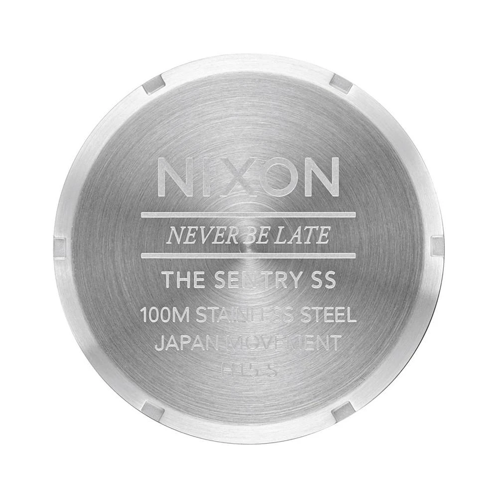 商品Nixon|Men's Sentry Stainless Steel Bracelet Watch 42mm,价格¥1883,第4张图片详细描述