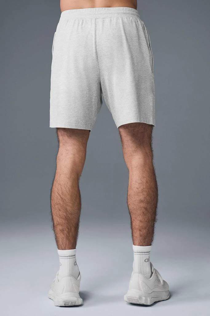 商品Alo|7" Conquer React Performance Short - Athletic Heather Grey,价格¥515,第2张图片详细描述