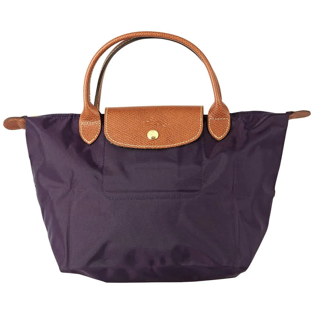 商品Longchamp|Longchamp Le Pliage Blueberry Ladies Top Handle Bag 1621-089-645,价格¥675,第1张图片