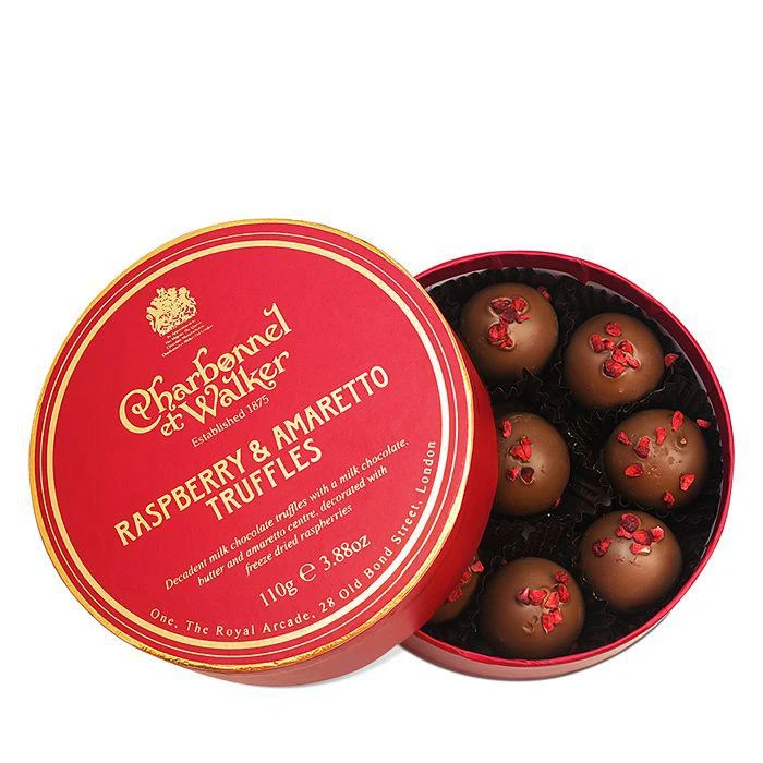 商品Charbonnel et Walker|Raspberry & Amaretto Truffles ,价格¥224,第2张图片详细描述
