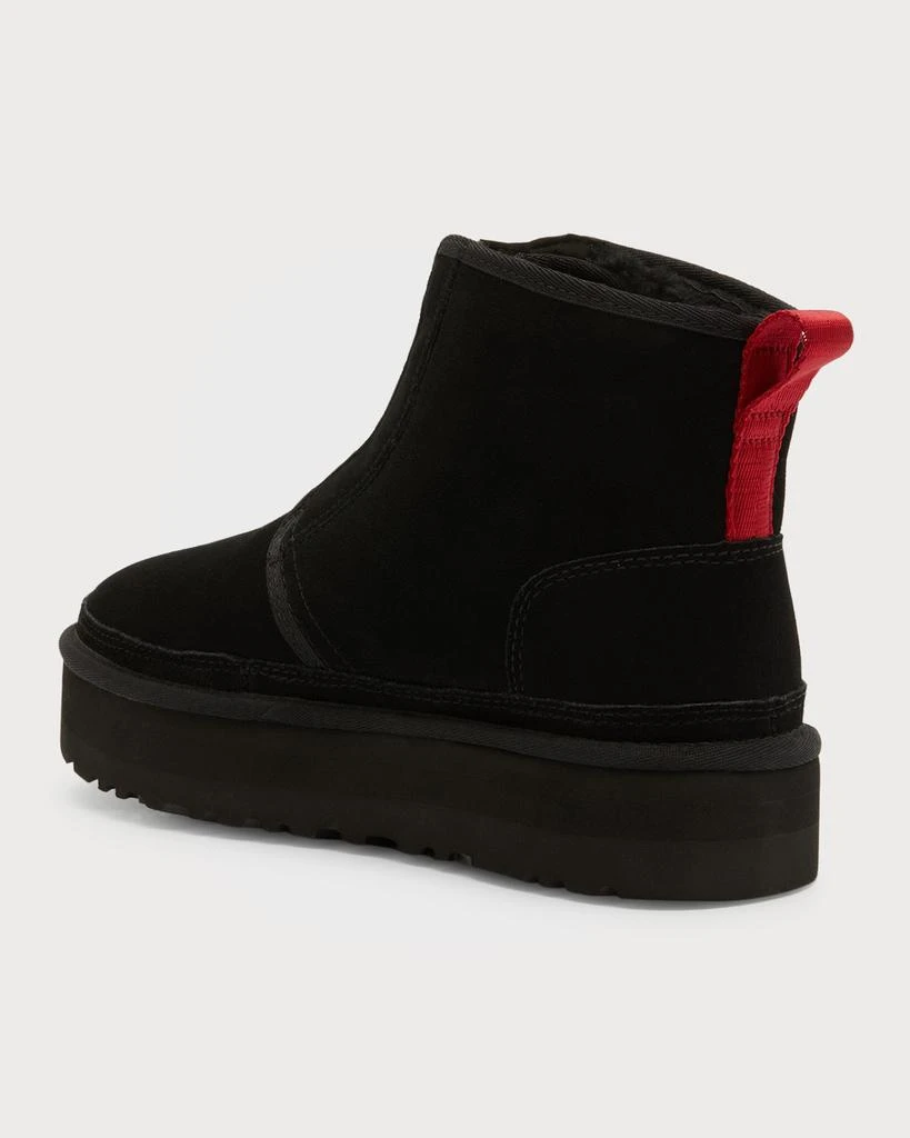 商品UGG|Neumel Zip Suede Booties,价格¥571,第4张图片详细描述