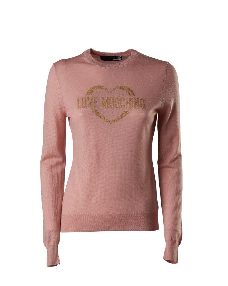 Love Moschino Logo Printed Knit Jumper商品第1张图片规格展示