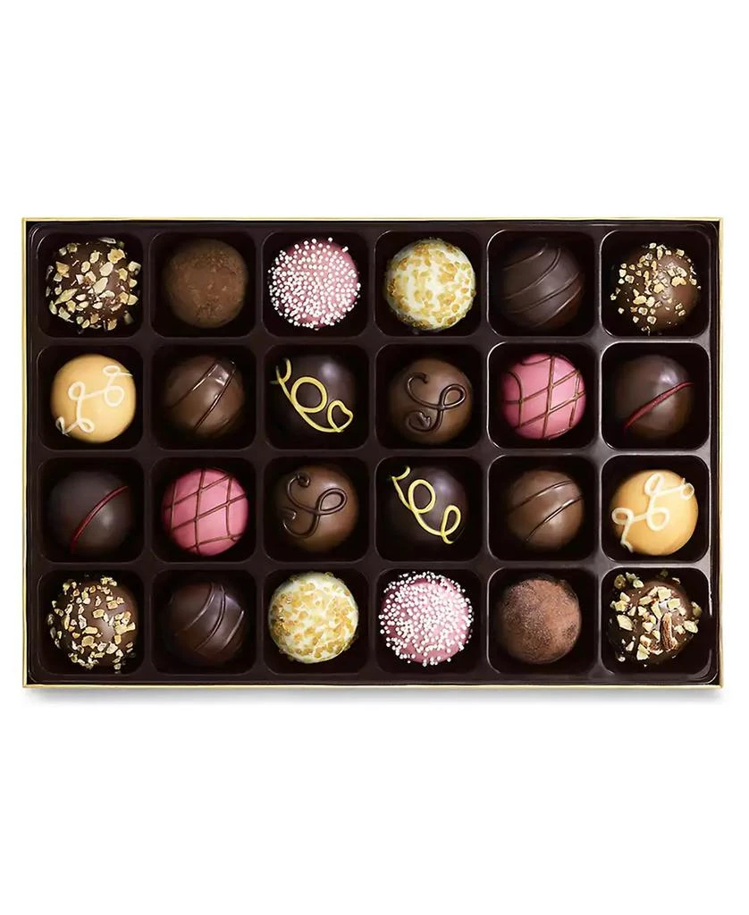 商品Godiva|Signature Truffles Gift Box, 24 Piece,价格¥559,第4张图片详细描述