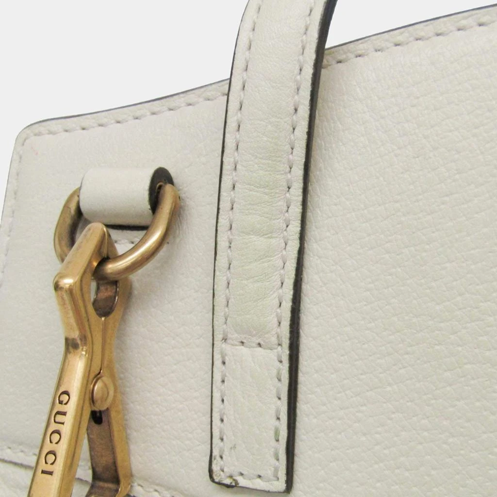 Gucci White Leather Sherry Line Totem Butterfly Shoulder Bag 商品