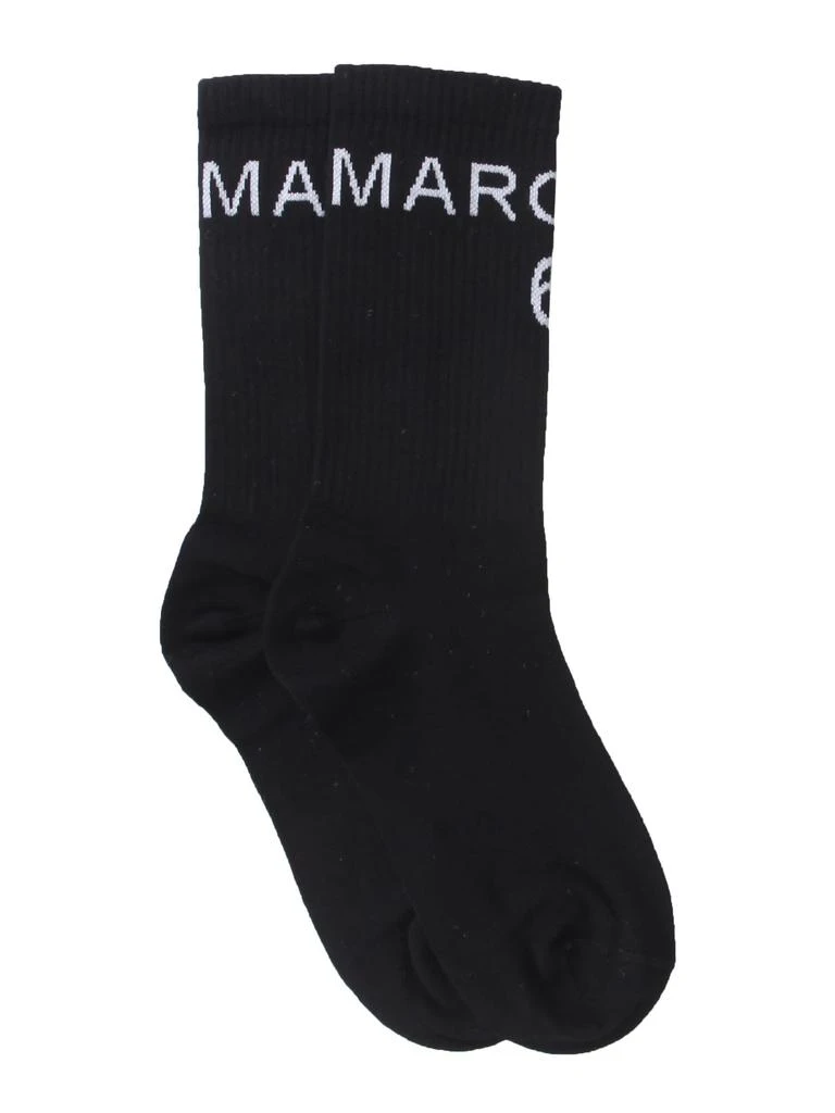 商品MM6|MM6 Maison Margiela Socks With Logo,价格¥540,第1张图片