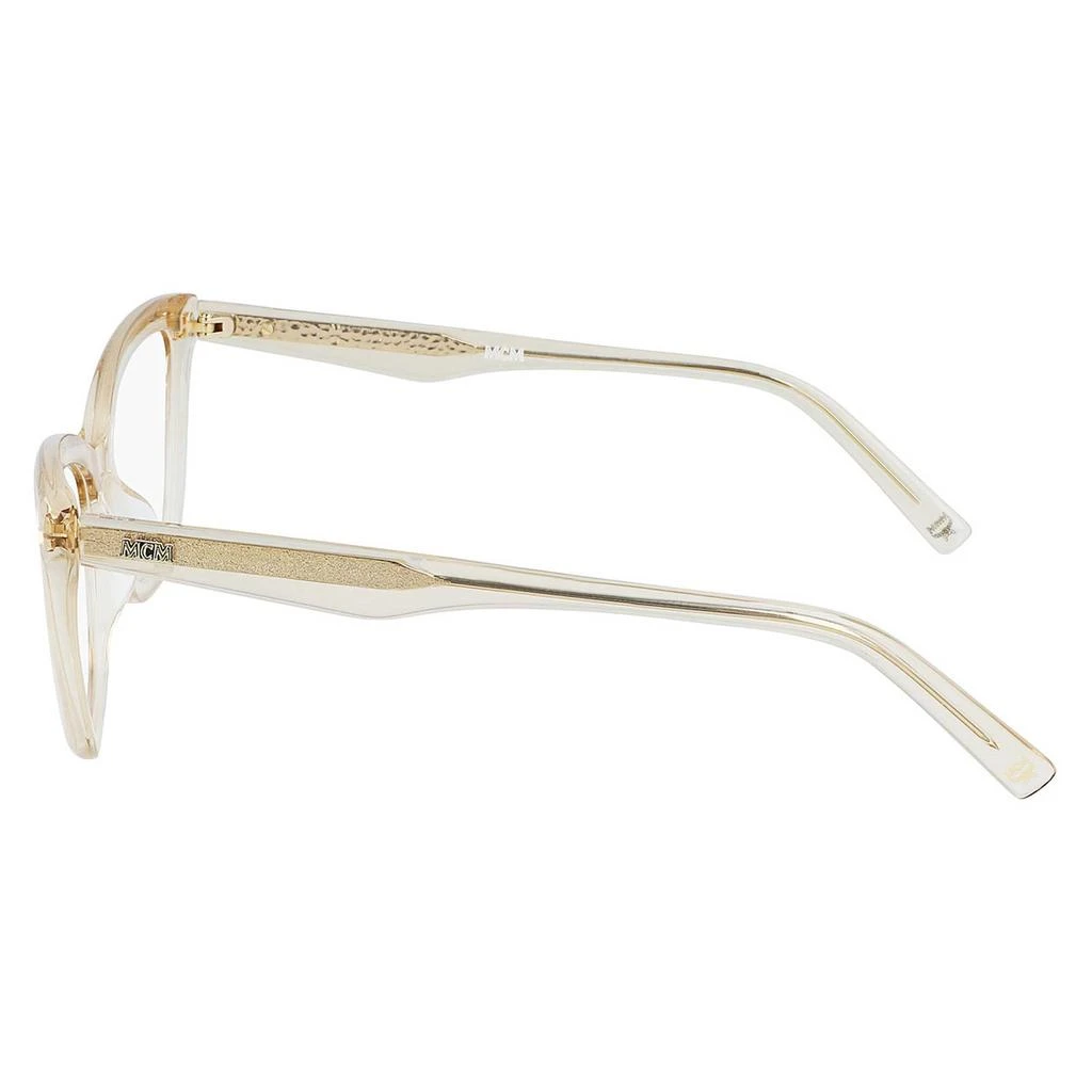 商品MCM|MCM Women's Eyeglasses - Champagne Cat Eye Zyl Frame Clear Demo Lens | MCM2708 237,价格¥432,第3张图片详细描述