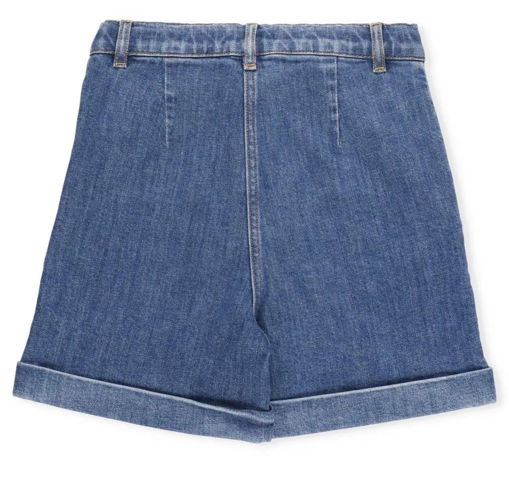 商品Balmain|Balmain Kids Button Embossed Denim Shorts,价格¥1378,第2张图片详细描述