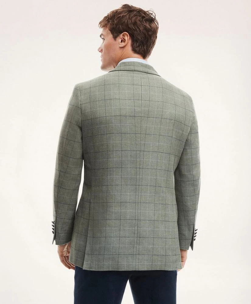 商品Brooks Brothers|Madison Relaxed-Fit Wool Cashmere Blend Sport Coat,价格¥2495,第2张图片详细描述