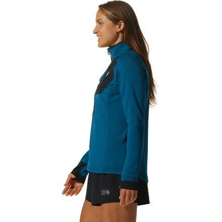 商品Mountain Hardwear|Polartec Power Grid Half-Zip Jacket - Women's,价格¥464,第5张图片详细描述