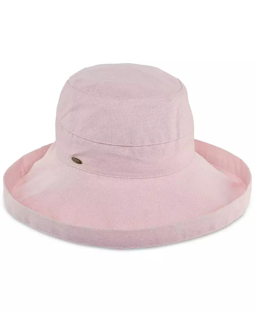 商品SCALA|Cotton Big Brim With Inner Drawstring,价格¥434,第2张图片详细描述