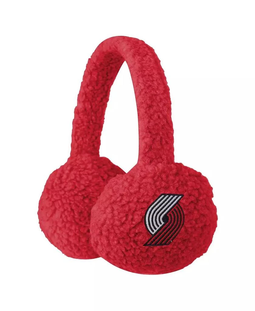 商品FOCO|Men's and Women's Red Portland Trail Blazers Sherpa Earmuffs,价格¥150,第1张图片