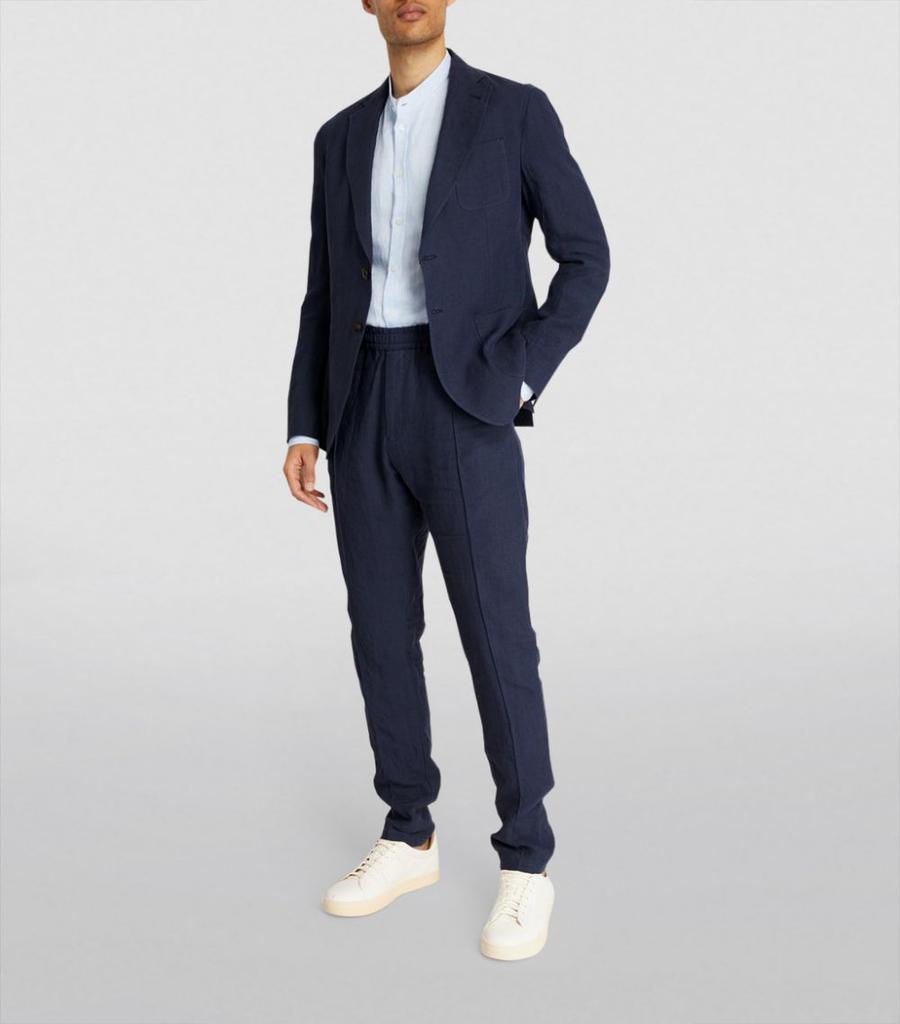 商品Emporio Armani|Linen Sweatpants,价格¥2663,第4张图片详细描述
