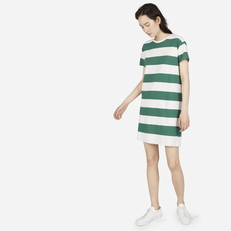 商品Everlane|纯棉条纹T恤连衣裙,价格¥104,第5张图片详细描述