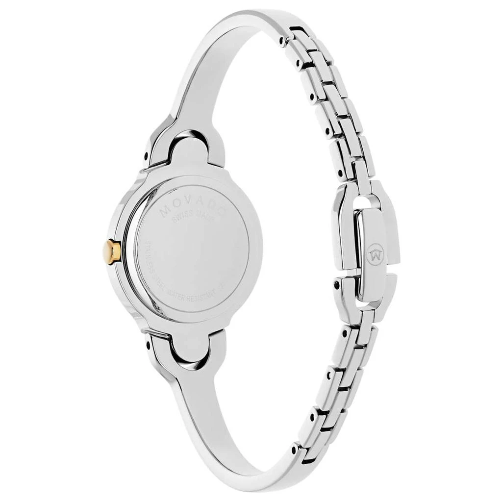 商品Movado|镀金瑞士石英女式女表,价格¥1505,第2张图片详细描述