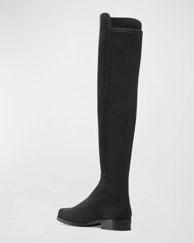 商品Stuart Weitzman|5050 Suede Over-The-Knee Boots,价格¥6156,第3张图片详细描述