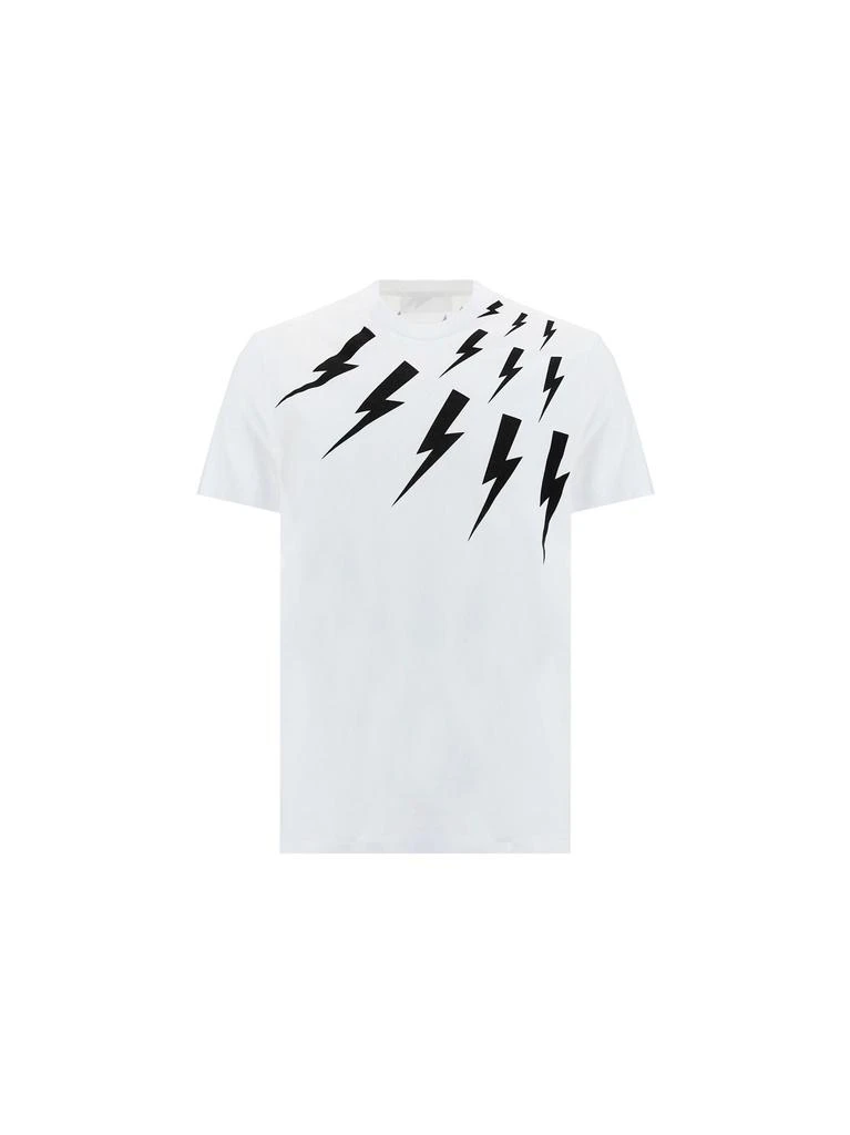 商品Neil Barrett|Neil Barrett Mens White Other Materials T-Shirt,价格¥2429,第1张图片