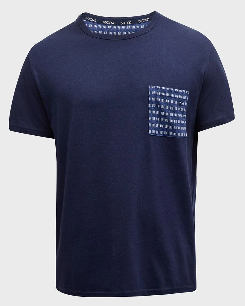 商品HOM|Men's Larry Checkered Short Pajama Set,价格¥761,第2张图片详细描述