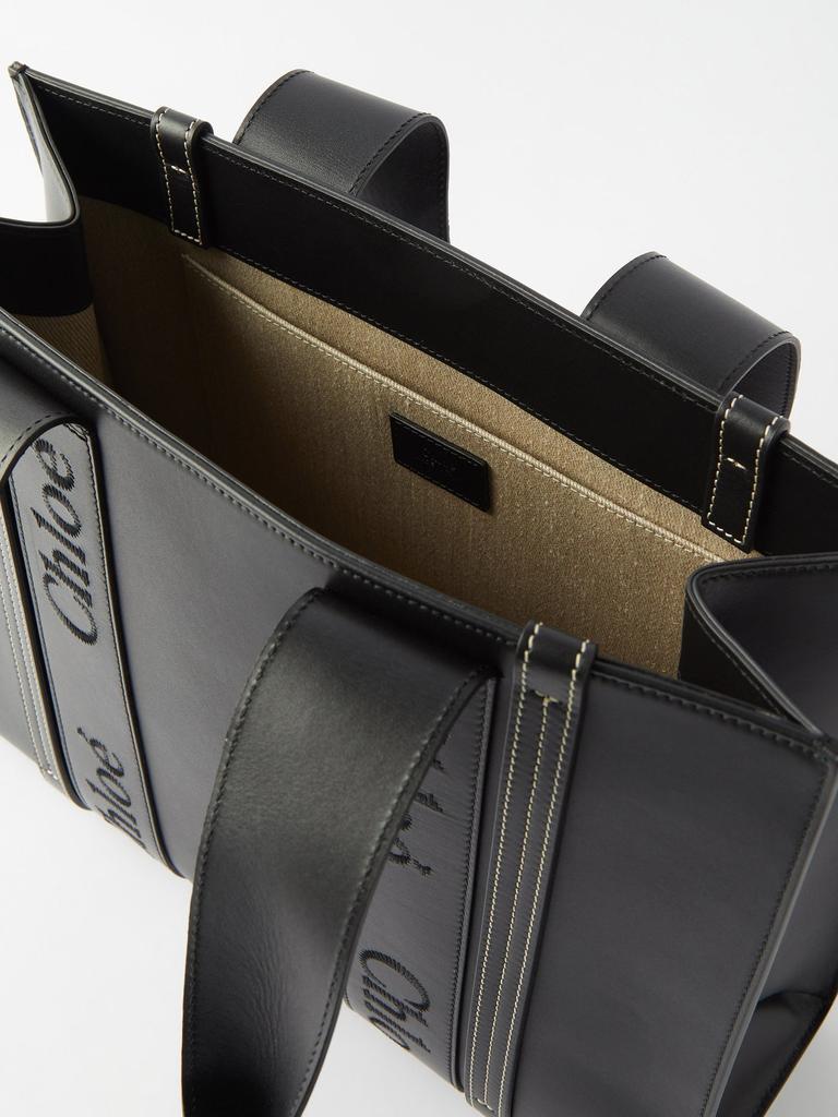 商品Chloé|Woody medium leather tote bag,价格¥11493,第7张图片详细描述