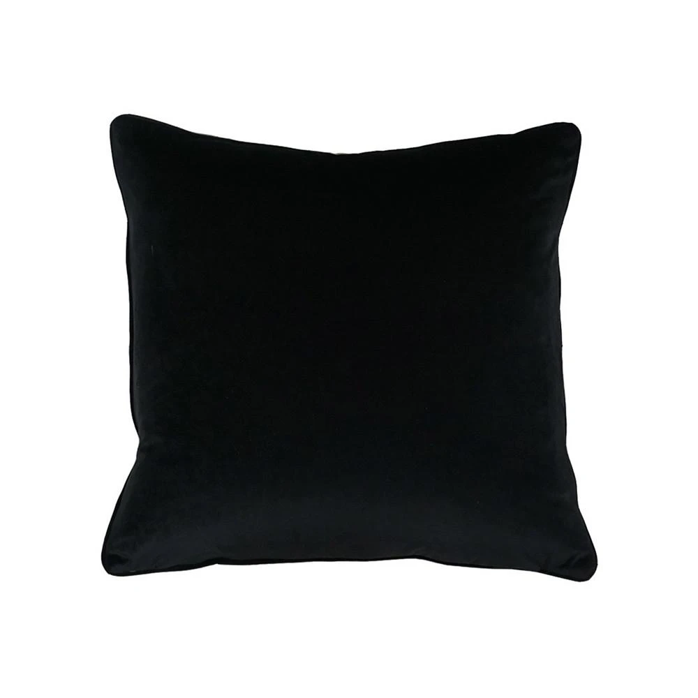 商品Millihome|Zebra Cut Velvet Decorative Pillow, 20" x 20",价格¥292,第2张图片详细描述