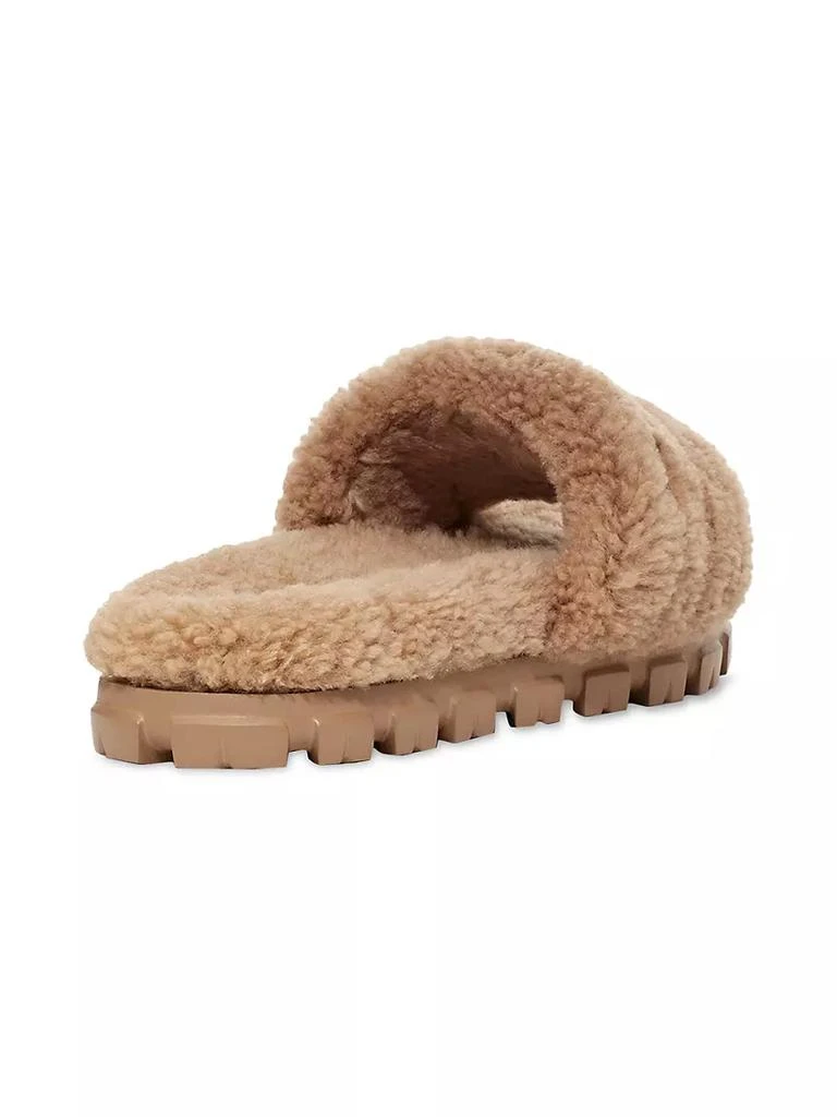 商品UGG|Cozetta Dyed Curly Shearling Slide Sandals,价格¥738,第3张图片详细描述