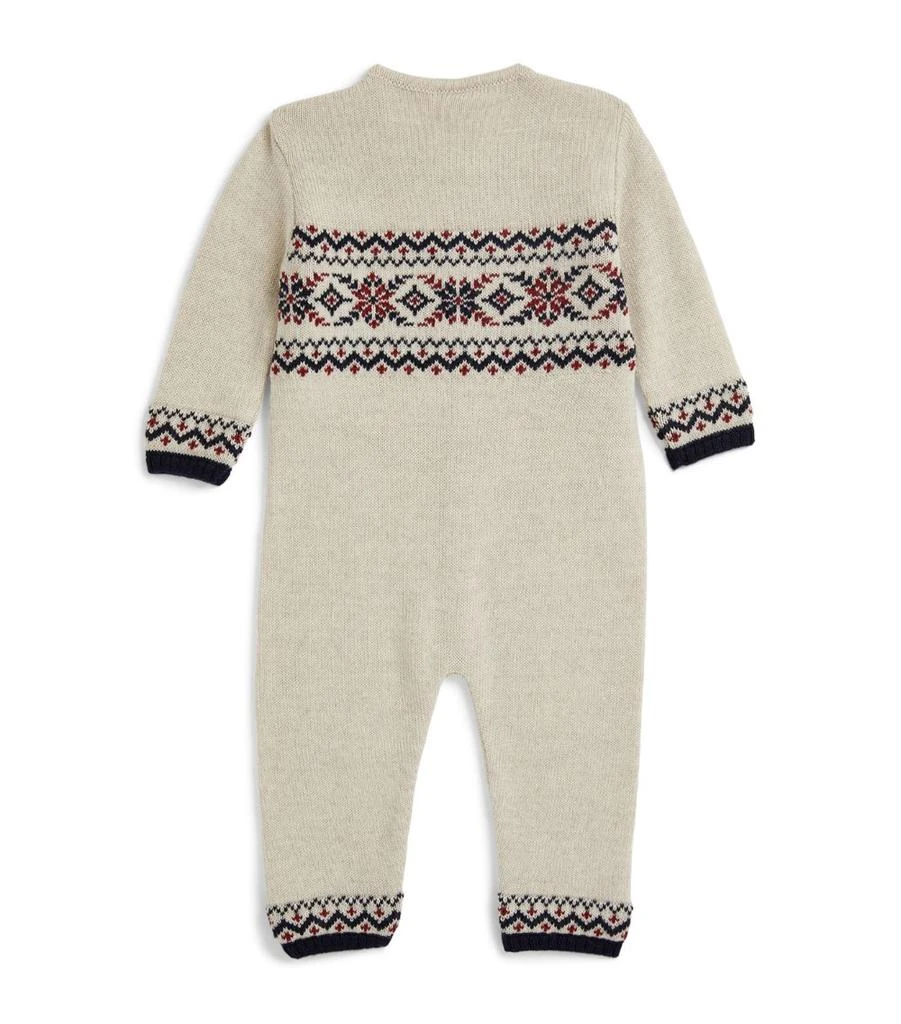 商品Paz Rodriguez|Knitted Navidad Playsuit (0-12 Months),价格¥767,第2张图片详细描述