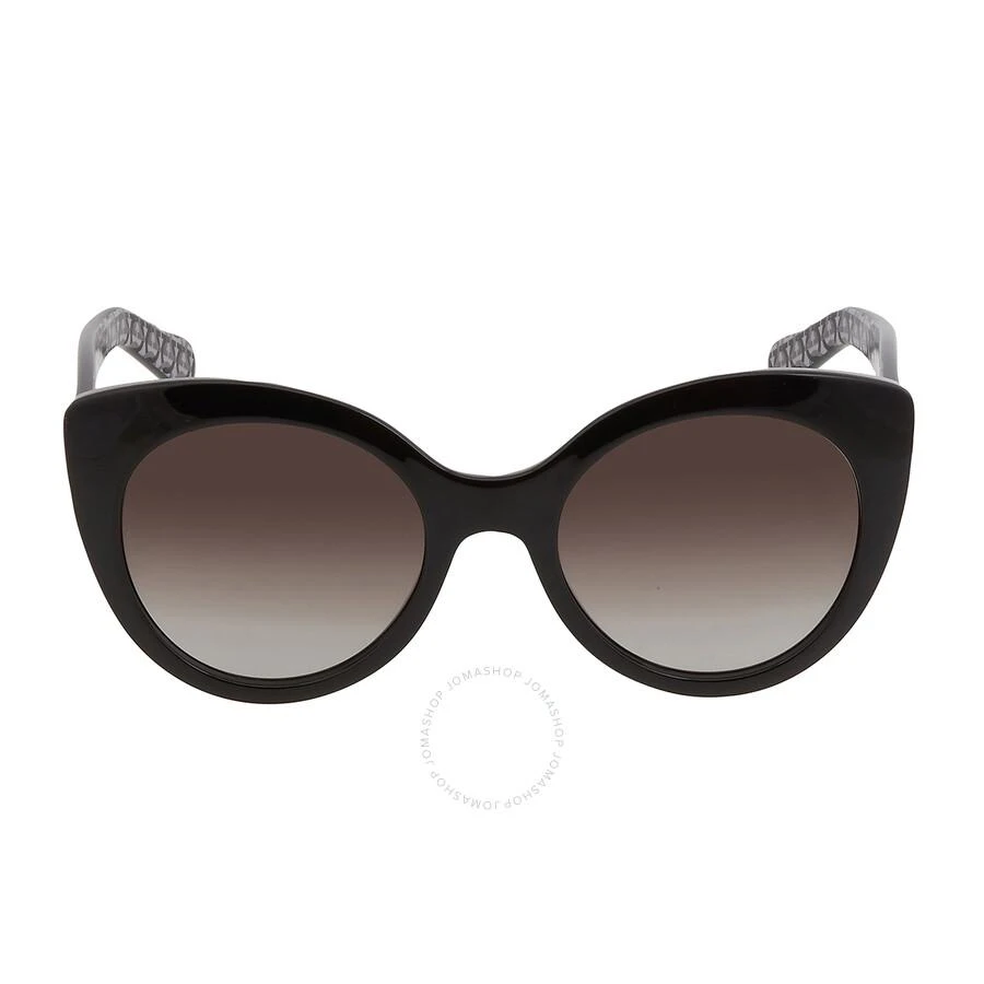 商品Salvatore Ferragamo|Salvatore Ferragamo Hrey Gradient Butterfly Ladies Sunglasses SF964S 001 54,价格¥460,第1张图片