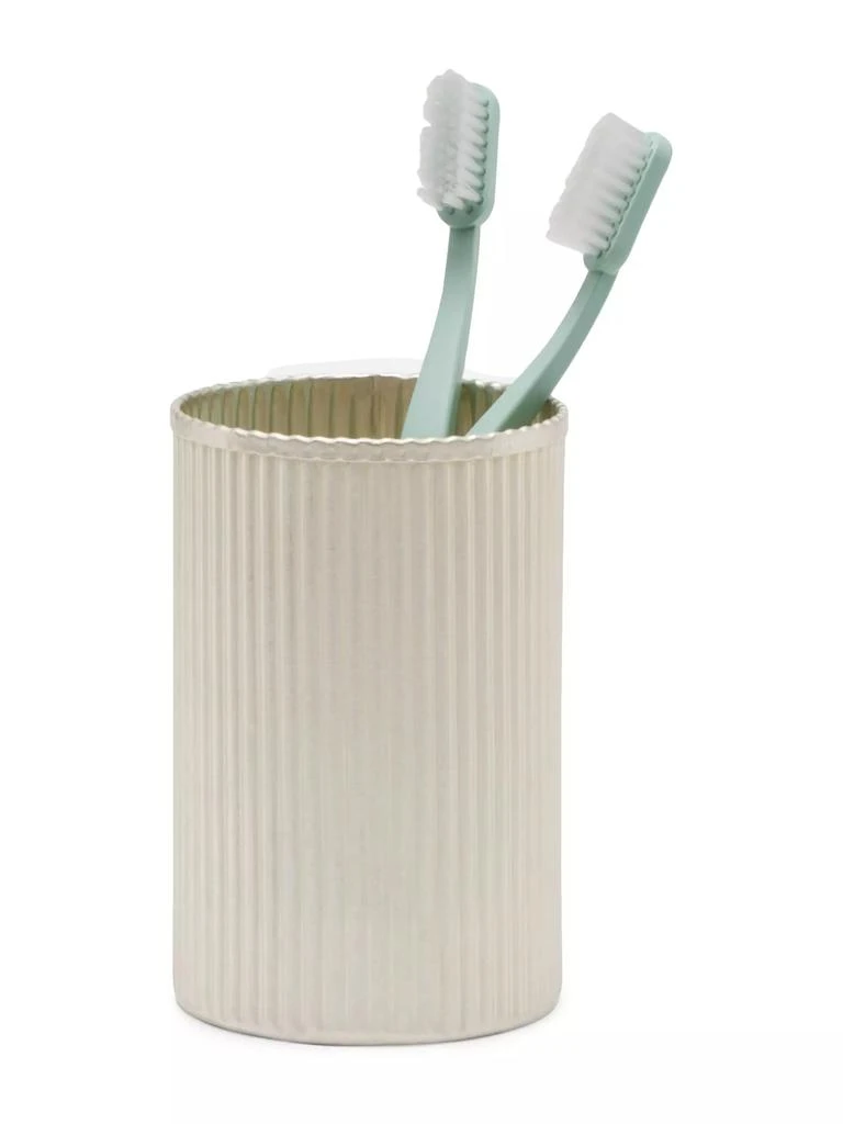 商品Pigeon & Poodle|Redon Matte Silver Brush Holder,价格¥540,第1张图片