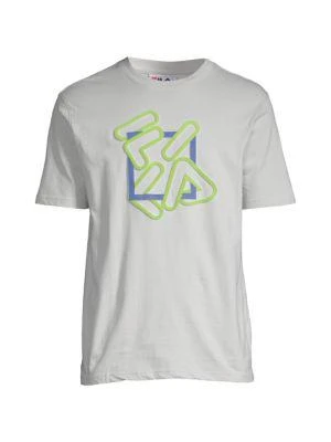 商品Fila|​Geometric Logo Tee,价格¥104,第3张图片详细描述